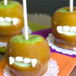 Вампирские карамельные яблоки – пошаговый рецепт